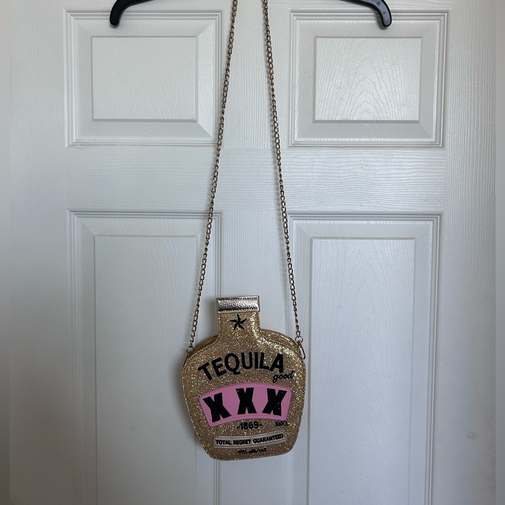 Crossbody tequila bag